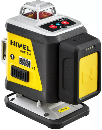 Nivel System CL4R Laser Krzyżowy 4x360 Czerwony + Tyczka LP-36
