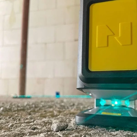 Nivel System CL4B Laser Krzyżowy 4x360 Niebieski + Statyw SJJ-M1 EX + Czujnik CLS-4