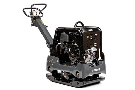ZAGĘSZCZARKA SPALINOWA REWERSYJNA CEDRUS ZG330HRE-PRO 315kg HONDA GX390 46kN REWERS HYDRAULICZNY + KOŁA TRANSPORTOWE LINIA PROFESSIONAL 