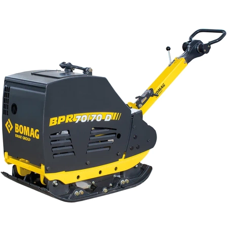ZAGĘSZCZARKA REWERSYJNA 580 KG BOMAG BPR 70/70 D/E, 700 MM, ROZRUCH ELEKTRYCZNY, HATZ 1D81