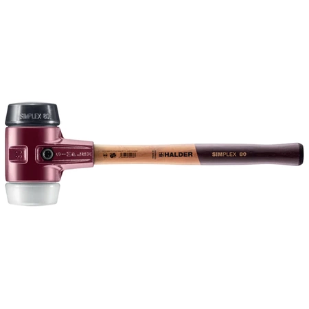 MŁOTEK HALDER SIMPLEX EH3027 40 MM SUPERPLASTIK + GUMA 0,6 kg