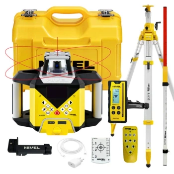 NIVEL SYSTEM NL620R DIGITAL NIWELATOR LASEROWY + ŁATA LS-24 + STATYW SJJ32 + WALIZKA