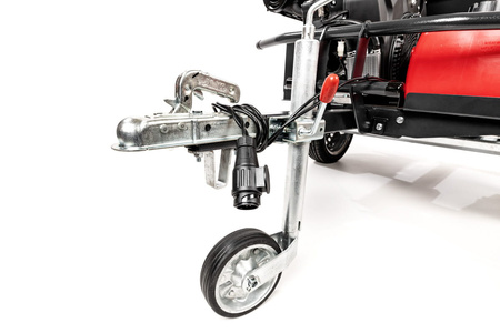 ROZDRABNIACZ SPALINOWY DO GAŁĘZI CEDRUS RBR13 R13 PROFESSIONAL ( RĘBAK ) LONCIN LC2V80FD ELEKTRYCZNY ROZRUCH 24 KM PRZYCZEPKA LEKKA JONCO