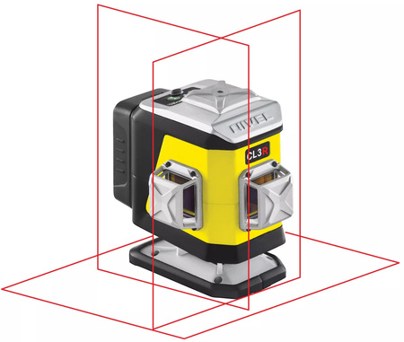 Nivel System CL3R Laser Krzyżowy 3x360 Czerwony + Statyw SJJ-M1 EX