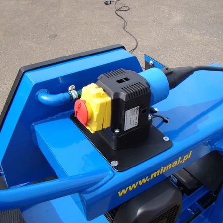 STOLIKOWA PRZECINARKA ELEKTRYCZNA MIMAL MPS400 (400 MM), GŁĘBOKOŚĆ CIĘCIA 135 MM