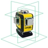 MULTI-LASER KRZYŻOWY NIVEL SYSTEM CL4D-G ZIELONY (4 X 360) + Statyw SJJ-M1 EX + Czujnik CLS-4 + ŁATA LS-24