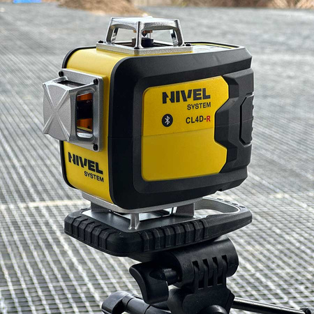 MULTI-LASER KRZYŻOWY NIVEL SYSTEM CL4D-R CZERWONY (4 X 360)