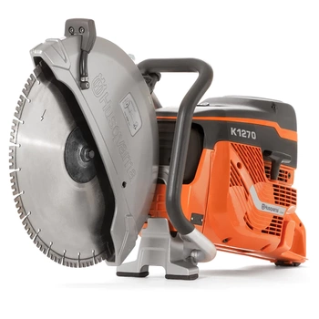 RĘCZNA PRZECINARKA SPALINOWA HUSQVARNA K 1270 (350 MM), GŁĘBOKOŚĆ CIĘCIA 118 MM