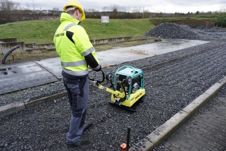 ZAGĘSZCZARKA REWERSYJNA 228 KG AMMANN APR 30/60 DE, 600 MM, ROZRUCH ELEKTRYCZNY, HATZ 1B 30