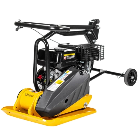 ZAGĘSZCZARKA SPALINOWA CEDRUS ZG02 79kg LONCIN G200F + MATA DO KOSTKI + KOŁA TRANSPORTOWE