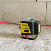 Nivel System CL4R Laser Krzyżowy 4x360 Czerwony + Tyczka LP-36