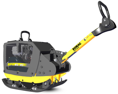 ZAGĘSZCZARKA REWERSYJNA 340 KG BOMAG BPR 45/45, 450 MM, ROZRUCH RĘCZNY, HONDA GX 270