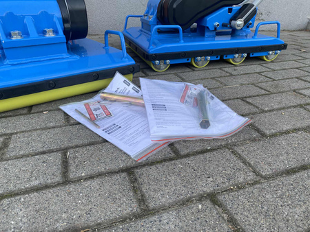 ZAGĘSZCZARKA JEDNOKIERUNKOWA 110 KG BETON TROWEL BTPR550H, 550 MM, HONDA GX 160