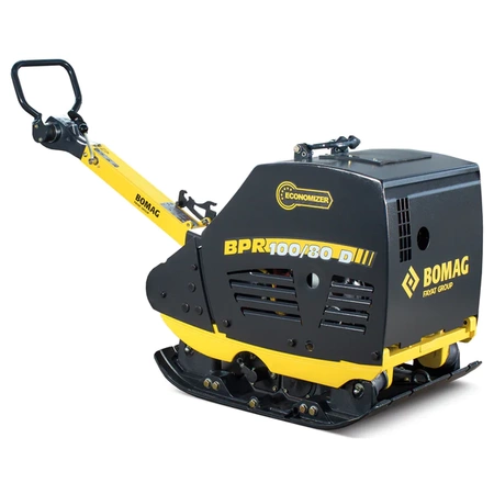 ZAGĘSZCZARKA REWERSYJNA 710 KG BOMAG BPR 100/80 D/E ECONOMIZER, 800 MM, ROZRUCH ELEKTRYCZNY, HATZ 1D90