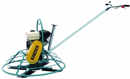 RĘCZNA ZACIERACZKA SPALINOWA KREBER K-436 B, SILNIK HONDA GX 270, ŚREDNICA ZACIERANIA 900 MM