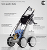 Kranzle Quadro 800 TST myjka ciśnieniowa 250 bar / 800 l. z bębnem
