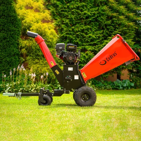 ROZDRABNIACZ SPALINOWY DO GAŁĘZI CEDRUS RB04PRO-E ( RĘBAK ) LONCIN G420F ELEKTRYCZNY ROZRUCH