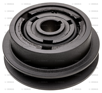 SPRZĘGŁO WAŁ 25,4MM 128MM 1 PASEK 17MM