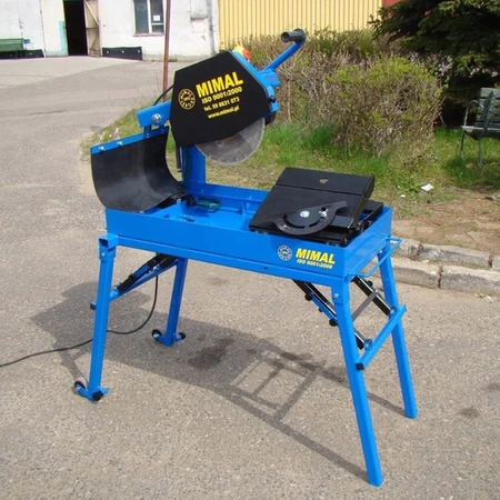 STOLIKOWA PRZECINARKA ELEKTRYCZNA MIMAL MPS400 (400 MM), GŁĘBOKOŚĆ CIĘCIA 135 MM