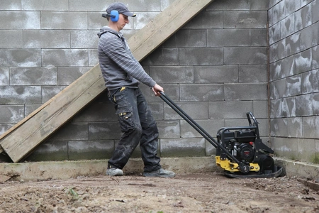 ZAGĘSZCZARKA JEDNOKIERUNKOWA 95 KG BOMAG BP 20/50, 500 MM, HONDA GX160