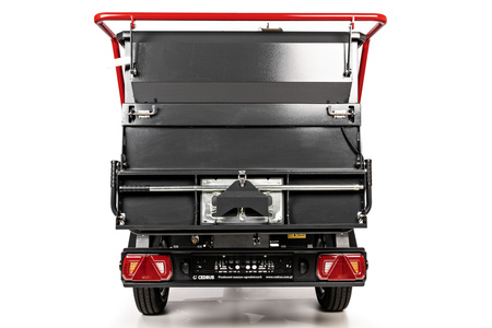 ROZDRABNIACZ SPALINOWY DO GAŁĘZI CEDRUS RBD16 D16 PROFESSIONAL ( RĘBAK ) LONCIN LC2V90FD ELEKTRYCZNY ROZRUCH 36 KM PRZYCZEPKA LEKKA, JONCO, HOMOLOGACJA, PODAJNIK HYDRAULICZNY