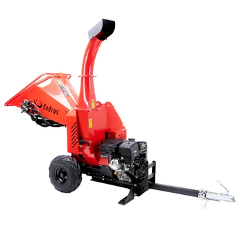ROZDRABNIACZ SPALINOWY DO GAŁĘZI CEDRUS RB05PRO-HE-E ( RĘBAK ) LONCIN G420F ELEKTRYCZNY ROZRUCH HYDRAULICZNY PODAJNIK