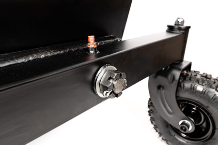 WOZIDŁO TRANSPORTER ELEKTRYCZNY AKUMULATOROWY CEDRUS TA500 TACZKA