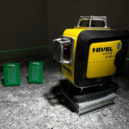 MULTI-LASER KRZYŻOWY NIVEL SYSTEM CL4D-G ZIELONY (4 X 360)