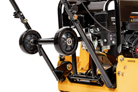 ZAGĘSZCZARKA JEDNOKIERUNKOWA 120 KG CEDRUS ZG120L, 500 MM, 25 kN, LONCIN G200F + MATA DO KOSTKI + KOŁA TRANSPORTOWE