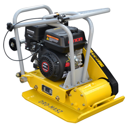 ZAGĘSZCZARKA GRUNTU DRO-MASZ DRB90C Loncin G200F 90 kg 18 kN