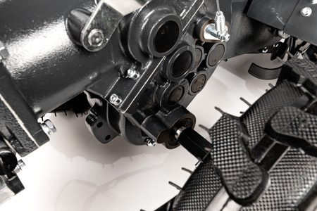 GLEBOGRYZARKA SPALINOWA CEDRUS GLX650 PREMIUM RATO R210 7KM KULTYWATOR 65CM NOŻE PRZECIWBIEŻNE