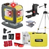 MULTI-LASER KRZYŻOWY NIVEL SYSTEM CL4D-R CZERWONY (4 X 360) + Statyw SJJ-M1 EX