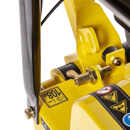 ZAGĘSZCZARKA SPALINOWA REWERSYJNA CEDRUS ZG06 122kg LONCIN G200F 25kN + MATA DO KOSTKI + KOŁA TRANSPORTOWE