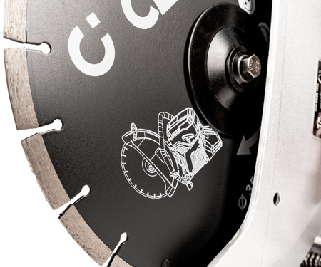 RĘCZNA PRZECINARKA SPALINOWA CEDRUS PC400 (400 MM), GŁĘBOKOŚĆ CIĘCIA 150 MM + TARCZA GRATIS