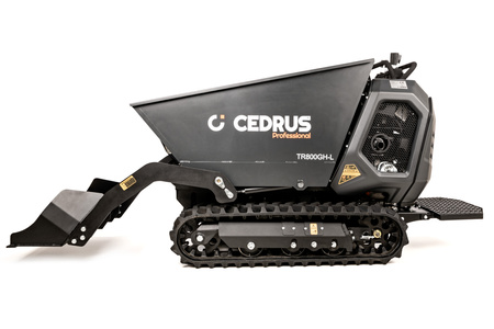 WOZIDŁO TRANSPORTER GĄSIENICOWY SAMOZAŁADOWCZY TACZKA MINIWOZIDŁO CEDRUS TR800GH-L PROFESSIONAL