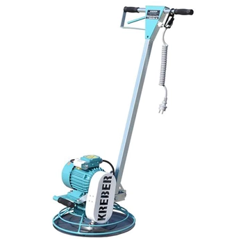 RĘCZNA ZACIERACZKA ELEKTRYCZNA, TALERZOWA KREBER K-400 ET, ŚREDNICA ZACIERANIA 400 MM