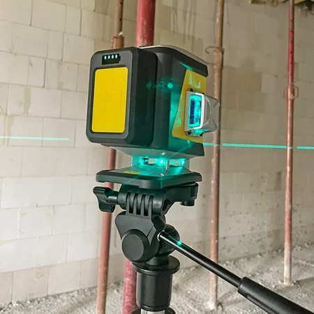 Nivel System CL3G Laser Krzyżowy 3x360 Zielony + Tyczka LP-36