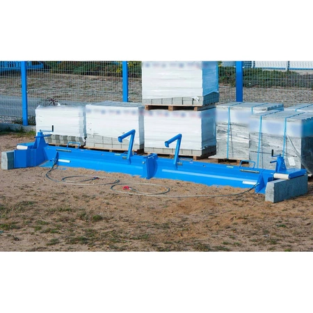 LISTWA ZGARNIAJĄCA MECHANICZNA (ŁATA PROFILUJĄCA) JAZON LM 6 M (SZEROKOŚĆ ROBOCZA 400 – 650 CM)