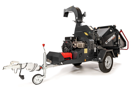 ROZDRABNIACZ SPALINOWY DO GAŁĘZI CEDRUS RBD16 D16 PROFESSIONAL ( RĘBAK ) LONCIN LC2V90FD ELEKTRYCZNY ROZRUCH 36 KM PRZYCZEPKA LEKKA, JONCO, HOMOLOGACJA, PODAJNIK HYDRAULICZNY