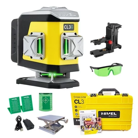 Nivel System CL3G Laser Krzyżowy 3x360 Zielony