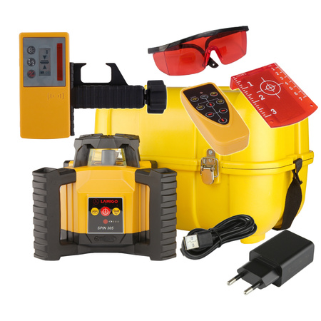 LAMIGO SPIN 305 NIWELATOR LASEROWY + STATYW ST140 + ŁATA LTL24 ZESTAW