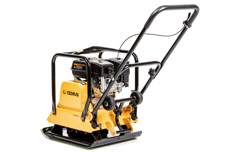 ZAGĘSZCZARKA JEDNOKIERUNKOWA 88 KG CEDRUS ZG90L-F, 440 MM, LONCIN G200F + MATA DO KOSTKI + KOŁA TRANSPORTOWE