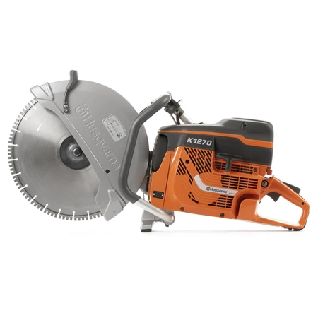 RĘCZNA PRZECINARKA SPALINOWA HUSQVARNA K 1270 (400 MM), GŁĘBOKOŚĆ CIĘCIA 145 MM