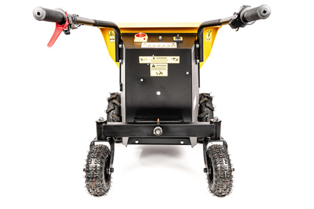 WOZIDŁO TRANSPORTER ELEKTRYCZNY AKUMULATOROWY CEDRUS TA500 TACZKA