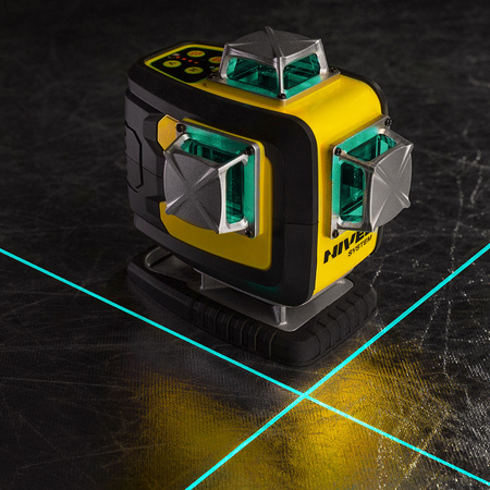 MULTI-LASER KRZYŻOWY NIVEL SYSTEM CL4D-B NIEBIESKI (4 X 360) + Statyw SJJ-M1 EX + Czujnik RD 800 DIGITAL + ŁATA LS-24