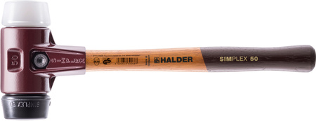 MŁOTEK HALDER SIMPLEX EH3027 40 MM SUPERPLASTIK + GUMA 0,6 kg