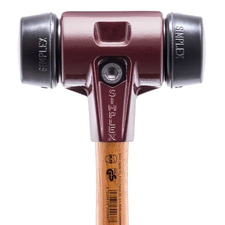 MŁOTEK HALDER SIMPLEX EH3002 60 MM ŚREDNIO-TWARDA GUMA 1550 g