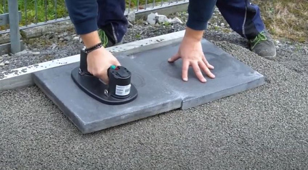 PRÓŻNIOWY CHWYTAK RĘCZNY PROBST FXAH 120 GRABO GREENLINE DO MATERIAŁÓW BUDOWLANYCH