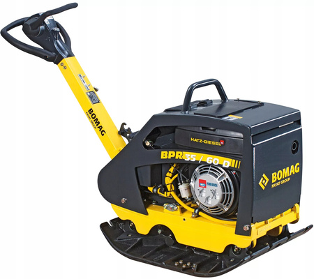 ZAGĘSZCZARKA REWERSYJNA 225 KG BOMAG BPR 35/60 D, 600 MM, ROZRUCH RĘCZNY, HATZ 1B20