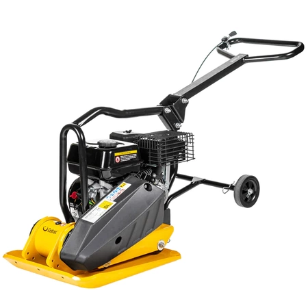 ZAGĘSZCZARKA SPALINOWA CEDRUS ZG02 79kg LONCIN G200F + MATA DO KOSTKI + KOŁA TRANSPORTOWE